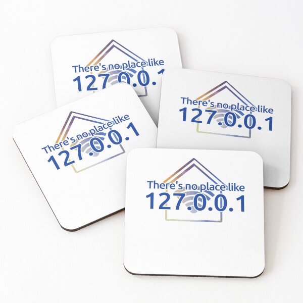 Item preview, There's no place like 127.0.0.1 designed and sold by afternoontees.