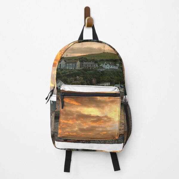 Item preview, Porthleven Harbour Cornwall,sunset designed and sold by kathleenjean.