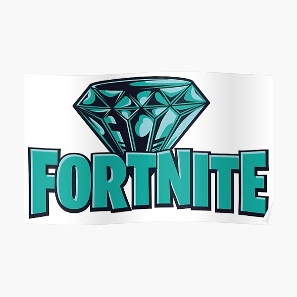fortnite cool logo Poster