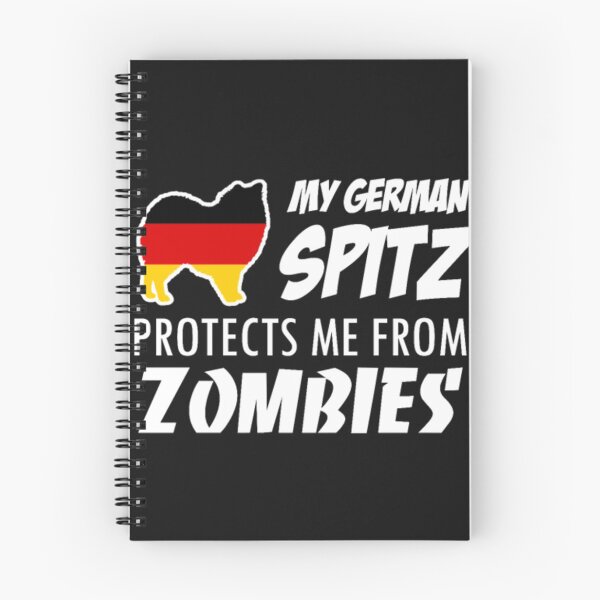 Item preview, My German Spitz protects zombies T-Shirt  designed and sold by StarcyWol.