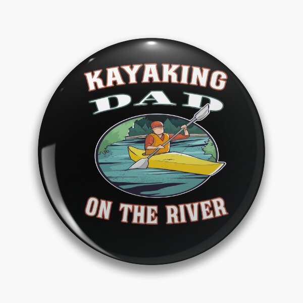 Item preview, Kayaking Dad on the river - Kayak Dad designed and sold by dJ-Design.