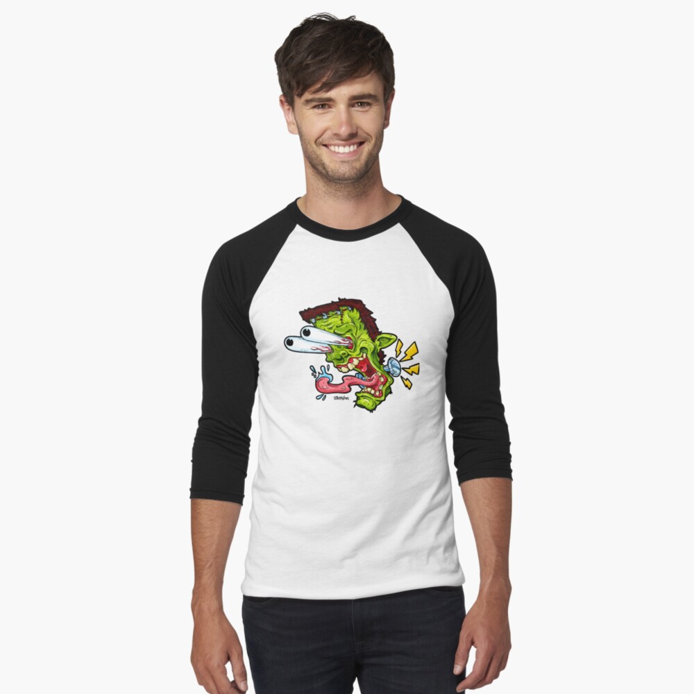 Item preview, Baseball ¾ Sleeve T-Shirt designed and sold by boogieghoulie.