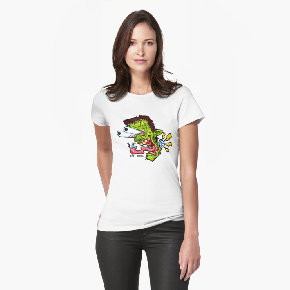 Item preview, Fitted T-Shirt designed and sold by boogieghoulie.