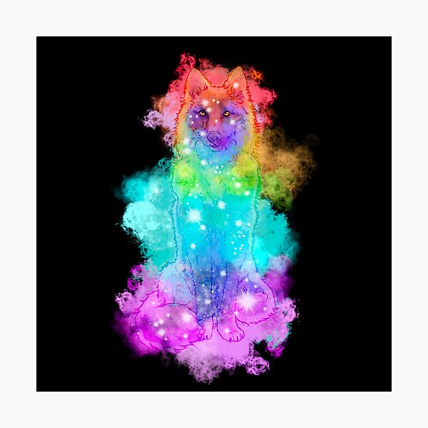 Item preview, Galaxy Wolf designed and sold by MoonNectar.