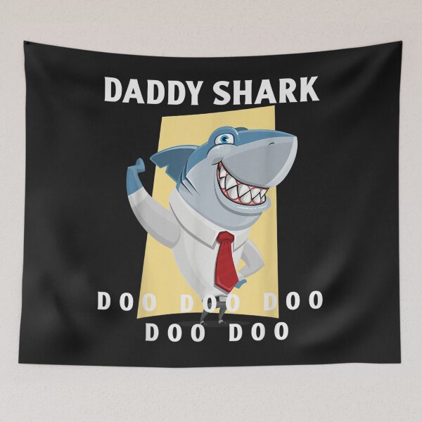 Item preview, Mens Daddy Shark Doo Doo Doo designed and sold by miriamee.