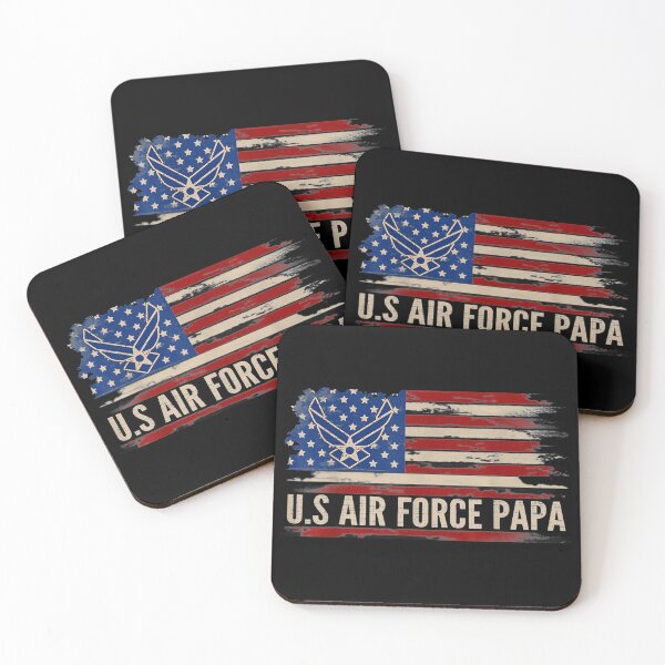 Item preview, Vintage U.S Air Force Papa American Flag Veteran Gift designed and sold by Levidean.