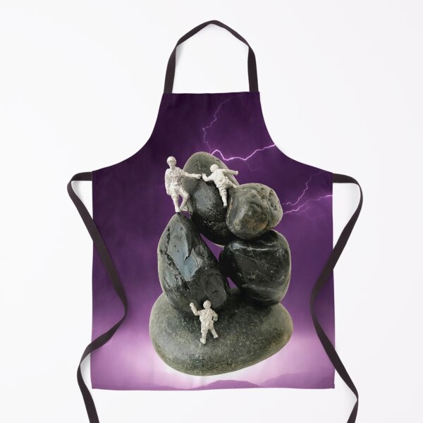 Item preview, Art Stone Sculpture. Climbers Purple Sky designed and sold by Bagsyrose.