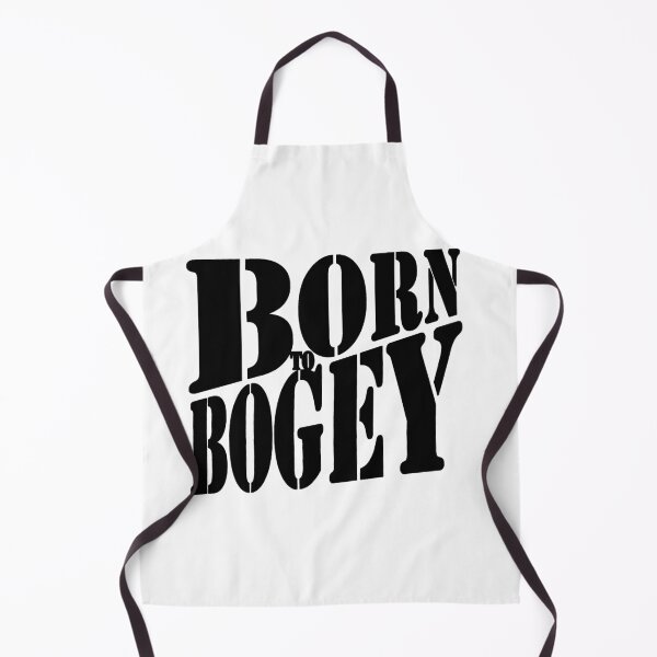 Item preview, Born to Bogey black designed and sold by frankuffmann.