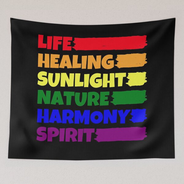 Item preview, LGBT Pride Flag Meanings | Pride Month Celebration | Pride is a Protest designed and sold by throuplescorner.