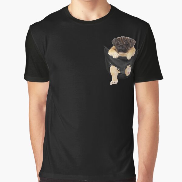 pug in my pocket t shirt