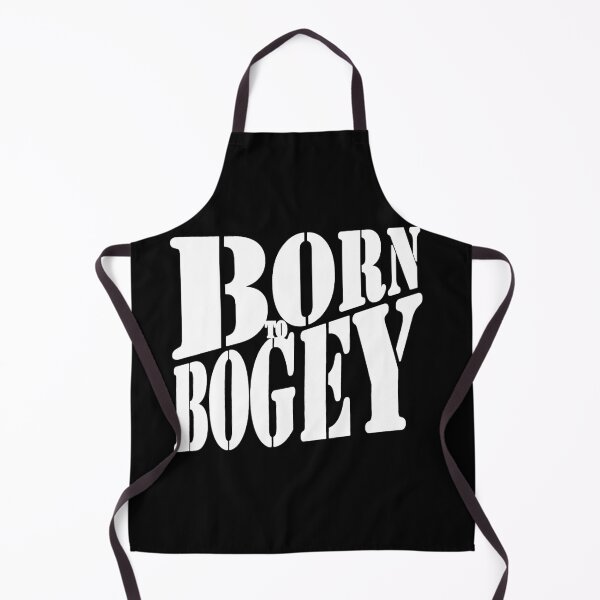 Item preview, Born to Bogey white designed and sold by frankuffmann.