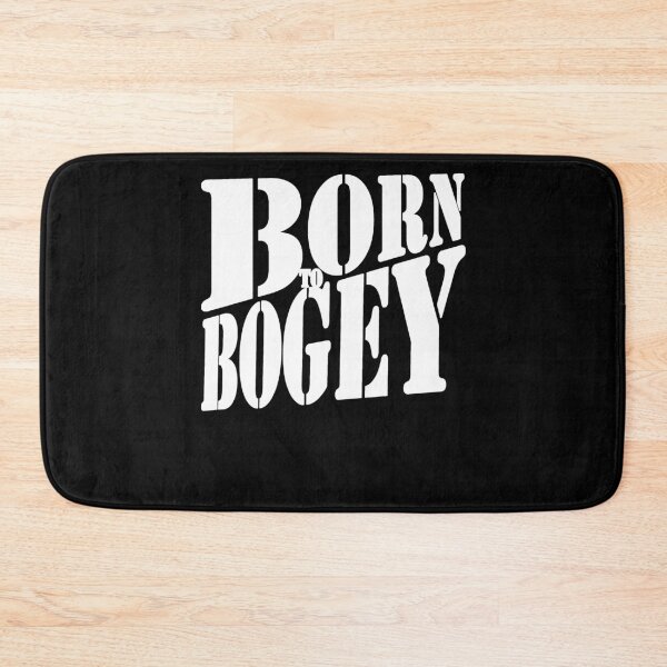 Item preview, Born to Bogey white designed and sold by frankuffmann.