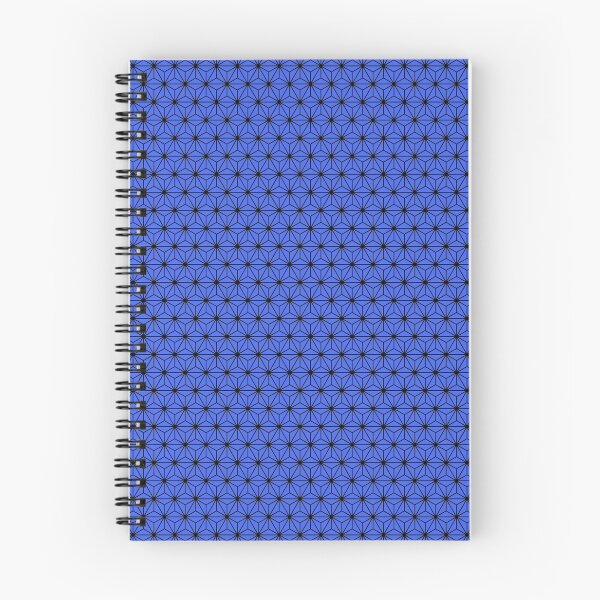 Item preview, Ultramarin Blue White Asanoha - Japanese Traditional Pattern designed and sold by KinitaDesign.