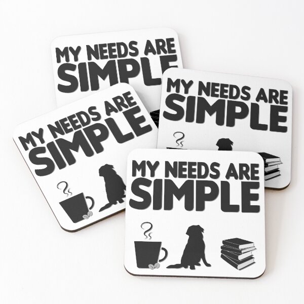 Item preview, my needs are simple designed and sold by Docartdesign.