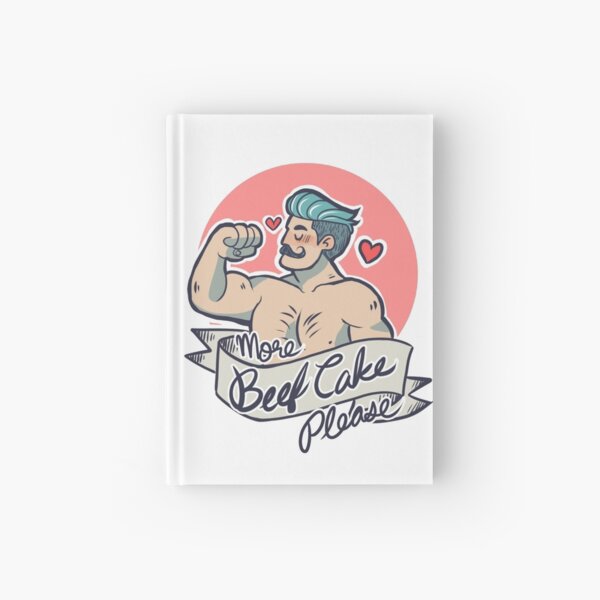 More Beefcake Please Hardcover Journal