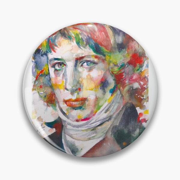 Item preview, LOUIS ANTOINE DE SAINT-JUST watercolor portrait designed and sold by lautir.