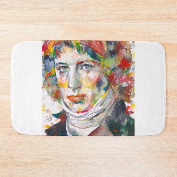 Item preview, LOUIS ANTOINE DE SAINT-JUST watercolor portrait designed and sold by lautir.