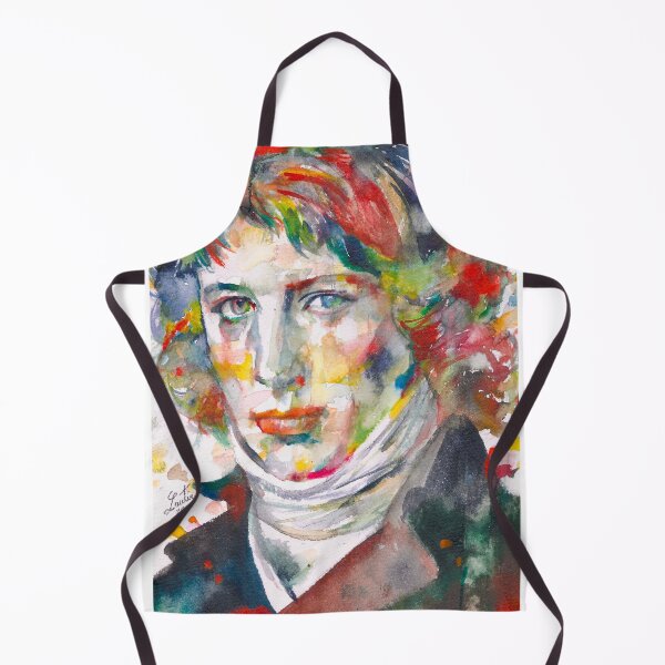 Item preview, LOUIS ANTOINE DE SAINT-JUST watercolor portrait designed and sold by lautir.