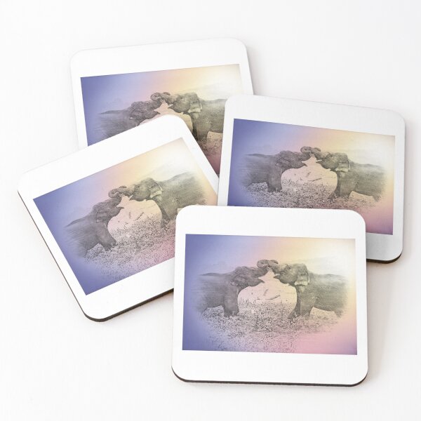 Item preview, FIGHT OF  ELEPHANT designed and sold by colurs.