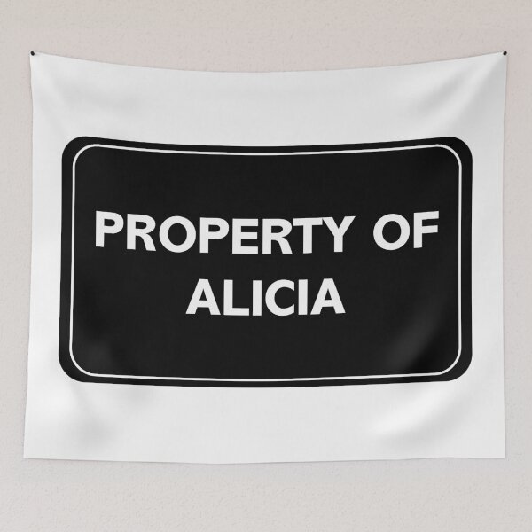 Item preview, Property of Alicia designed and sold by wessica.