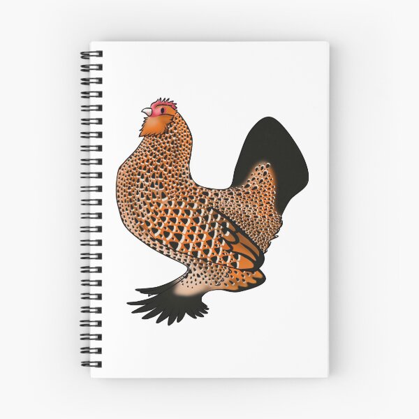 Item preview, Mille Fleur Belgian D’Uccle Hen designed and sold by Clucky-Designs.