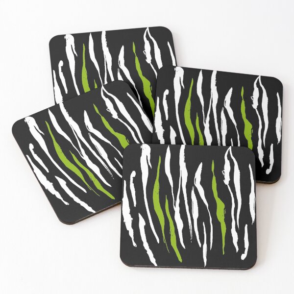 Item preview, GOWILD zebrastyle white & green designed and sold by GOWILDstyle.