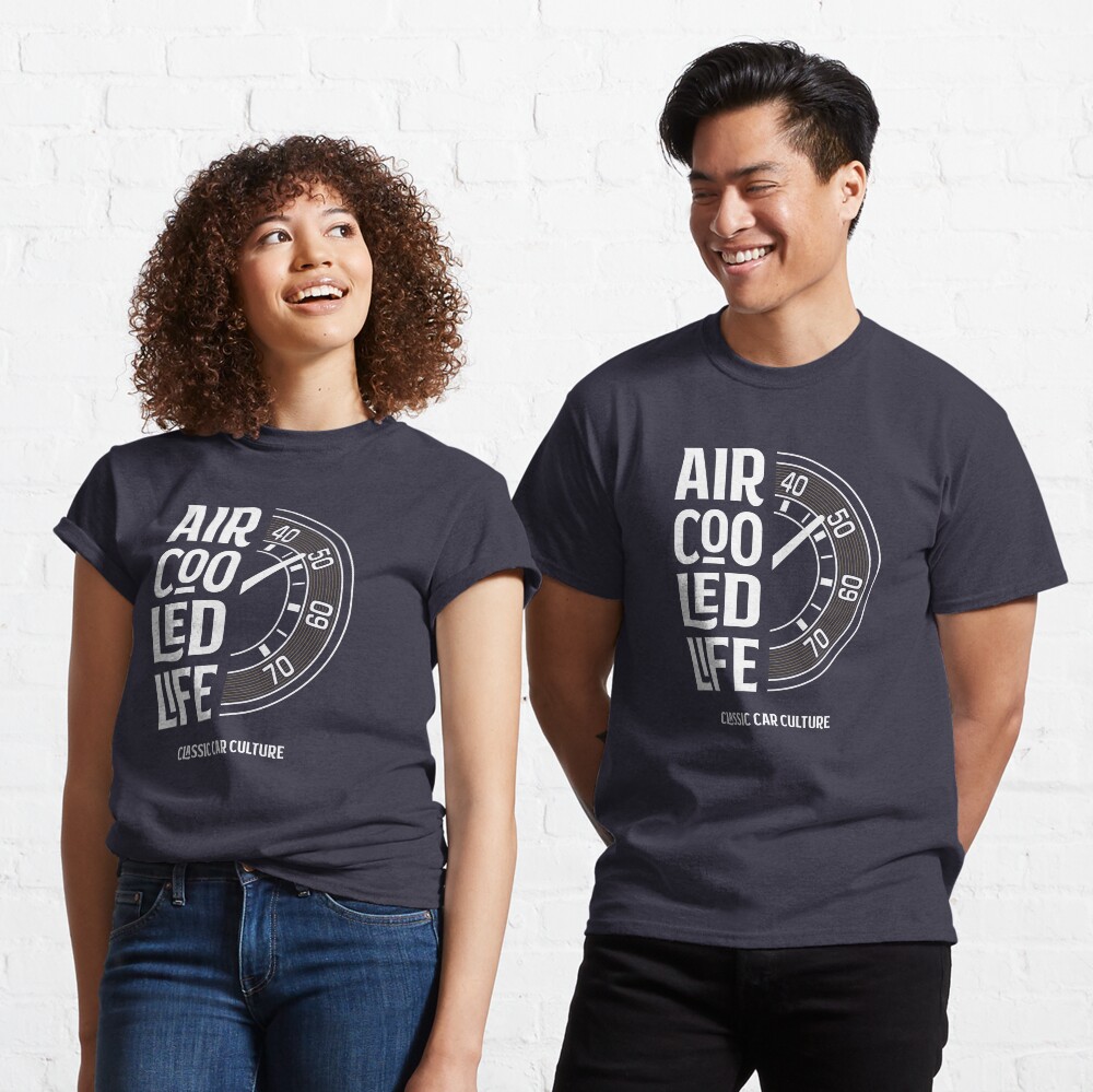 Air cooled Life - Speedo tachometer Gauge Classic Car Culture Classic T-Shirt