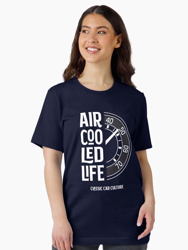 Thumbnail 1 of 7, Essential T-Shirt, Air cooled Life - Speedo tachometer Gauge Classic Car Culture designed and sold by Joemungus.