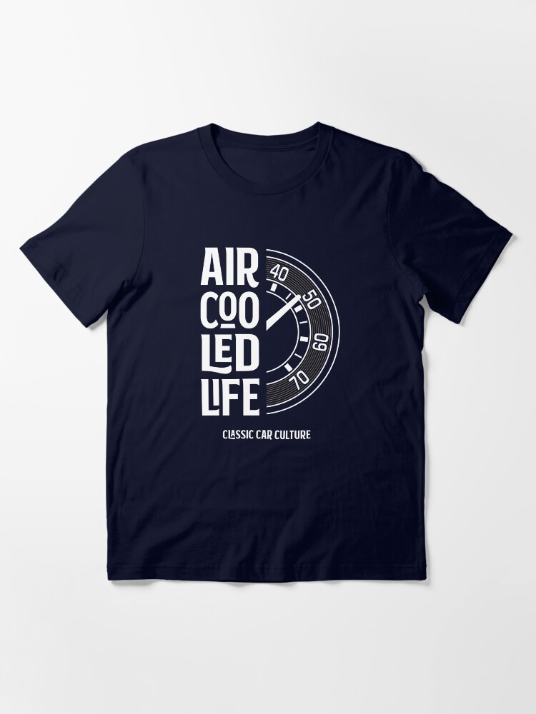 Thumbnail 3 of 7, Essential T-Shirt, Air cooled Life - Speedo tachometer Gauge Classic Car Culture designed and sold by Joemungus.