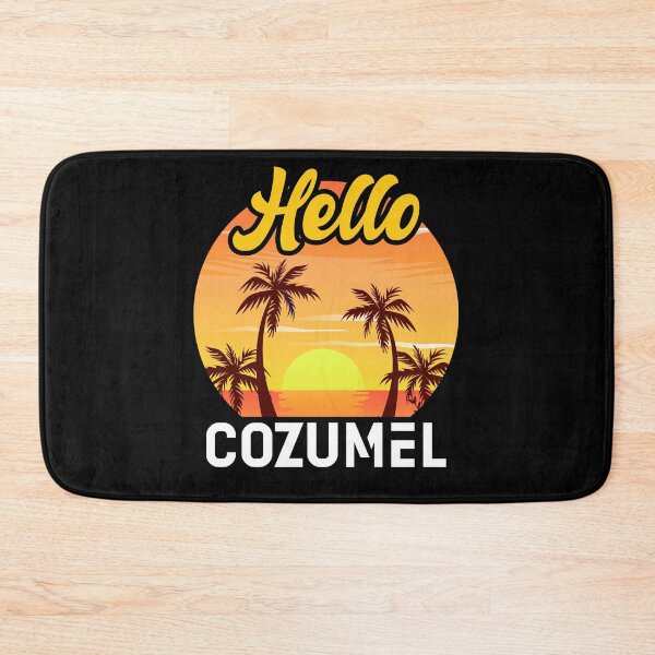 Item preview, Hello Cozumel Island Vacation Sunset designed and sold by kristazzsa112.