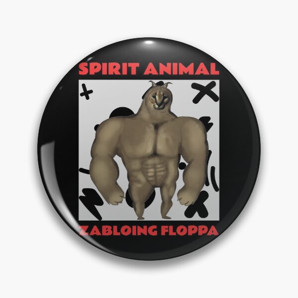 Item preview, Zabloing floppa spirit animal designed and sold by SovereignAngel.