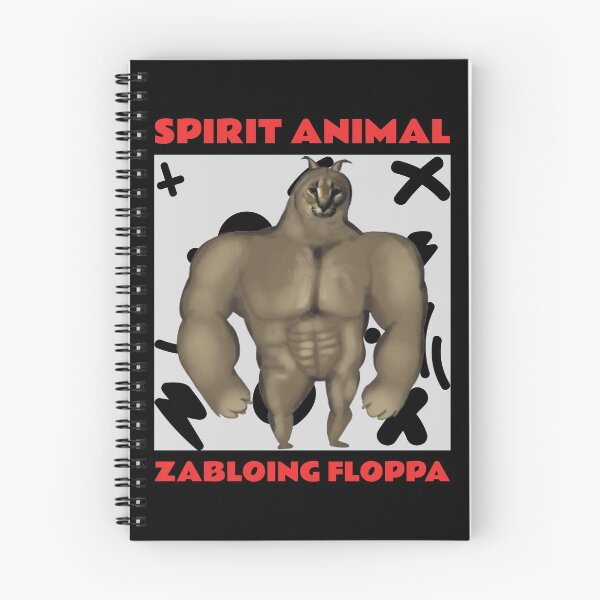 Item preview, Zabloing floppa spirit animal designed and sold by SovereignAngel.