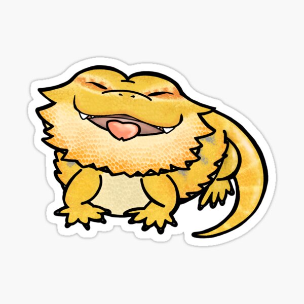 Item preview, Bearded Dragon Blep designed and sold by Zora Foxx.
