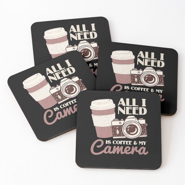 Item preview, All I Need Is Coffee And My Camera designed and sold by begin-again.