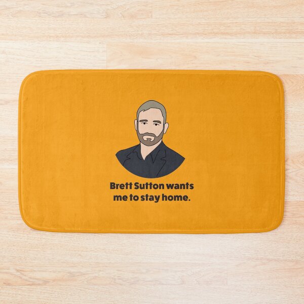 Item preview, Brett Sutton | Wants me to stay at home | Vector Artwork  designed and sold by art-fox.