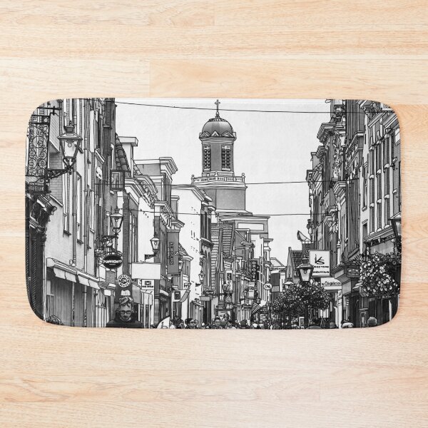 Item preview, Drawing Leiden Netherlands designed and sold by hendrikjan1958.
