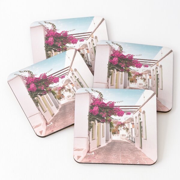 Item preview, Sifnos Island Greece, Bougainvillea Street designed and sold by PrintsProject.