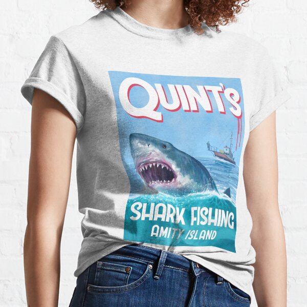Shark Fishing Women's T-Shirts & Tops for Sale