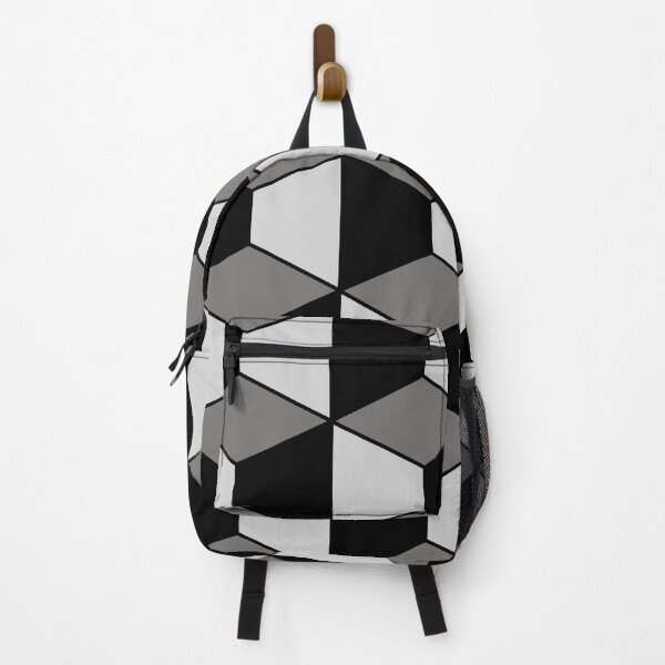 Item preview, Abstract geometric pattern - black and gray. designed and sold by K.S ART.