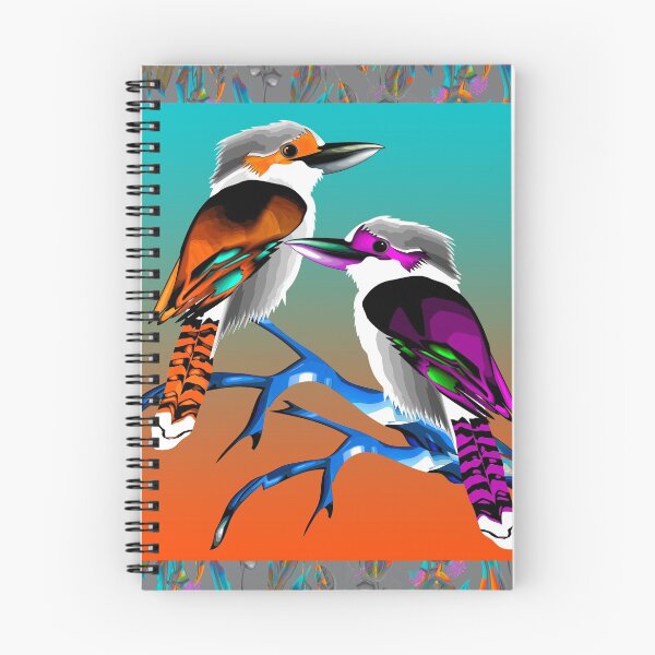Item preview, A Leafy Outlook Kookaburras designed and sold by Graham Colton.