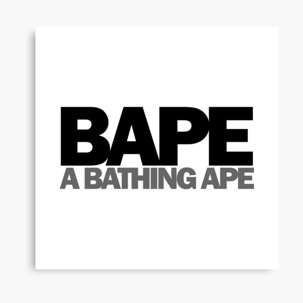 BEST SELLER - A Bathing Ape Merchandise Canvas Print
