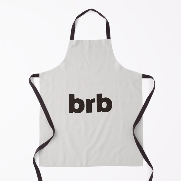 Item preview, Be Right Back | BRB | Typography Artwork designed and sold by art-fox.