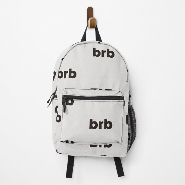 Item preview, Be Right Back | BRB | Typography Artwork  designed and sold by art-fox.