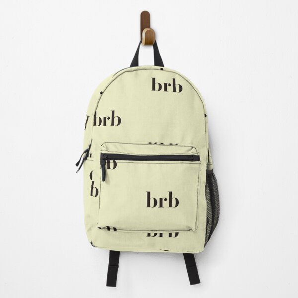 Item preview, Be Right Back | BRB | Typography Artwork  designed and sold by art-fox.