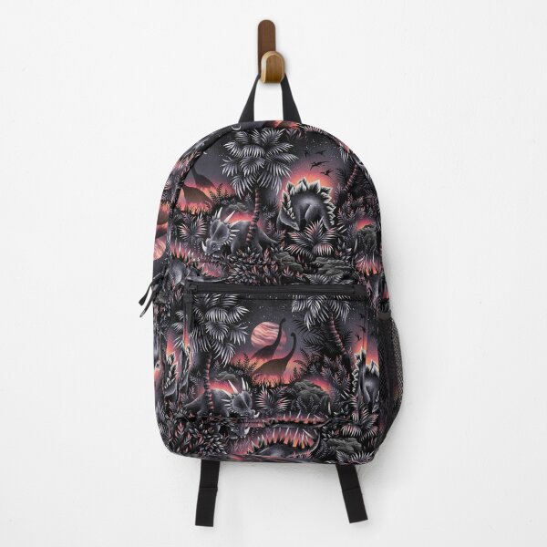 Item preview, Dinosaur Lagoon - Grey / Red designed and sold by Andrea Muller.