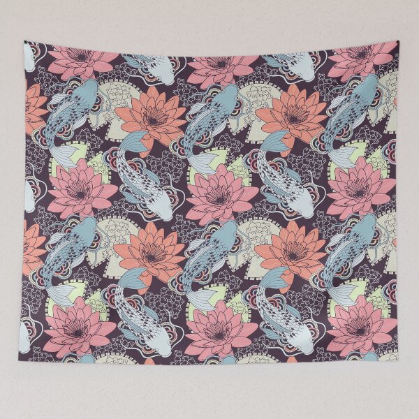 Item preview, Koi fish Pattern, Koi Fish Pattern designed and sold by graphic-genie.