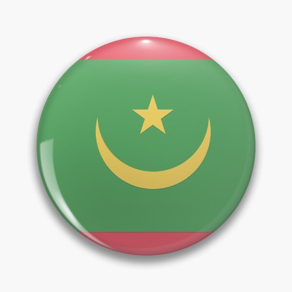 Item preview, Mauritania designed and sold by FlatFlags.