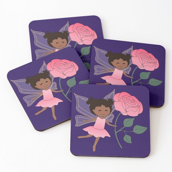 Item preview, Lovely Fairy Girl, Millie, Black girl, mini puffs  designed and sold by nutmegfairy.