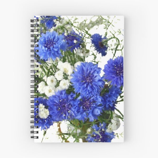 Item preview, cornflower flowers nature designed and sold by vikcot.