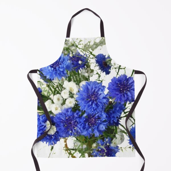 Item preview, cornflower flowers nature designed and sold by vikcot.